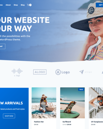 Elegant & Responsive Sample WordPress Theme